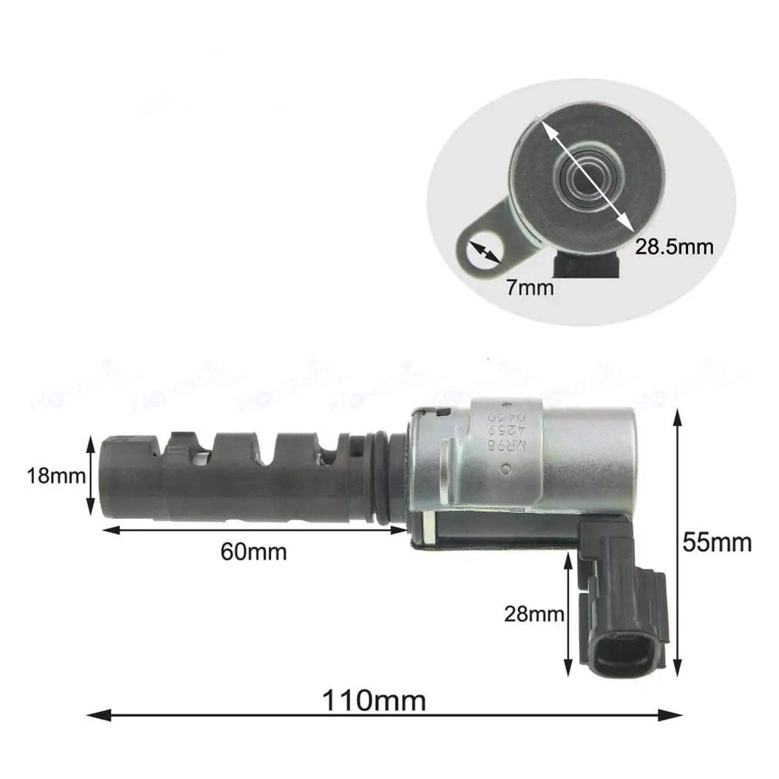 Timing Control Valve,Fit For Smart, Forfour 2004-2006 MR984259 VVT Camshaft Zawór sterujący ciśnieniem oleju silnikowego