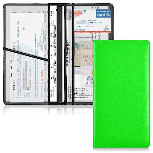 Porta Documentos para Auto Slim Verde miniatura 2