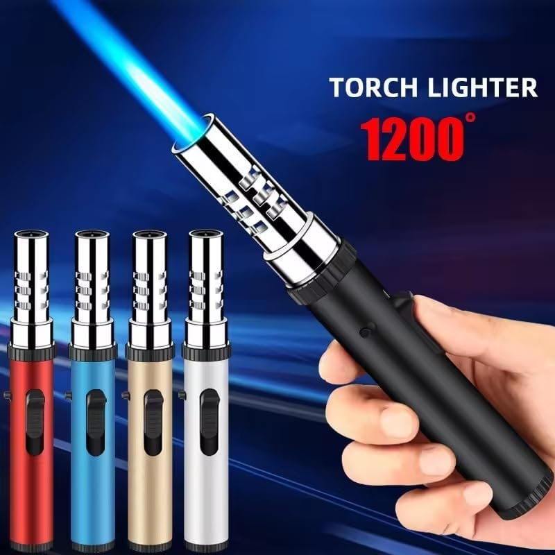 cigarette lighter stove Amazon.com: Powerful direct jet torch cigar lighter, adjustable flame  windproof, portable gas lighter, metal torch lighter, suitable for stove,  grill, candle, cigar (butane gas not included) ( Color : White ) :