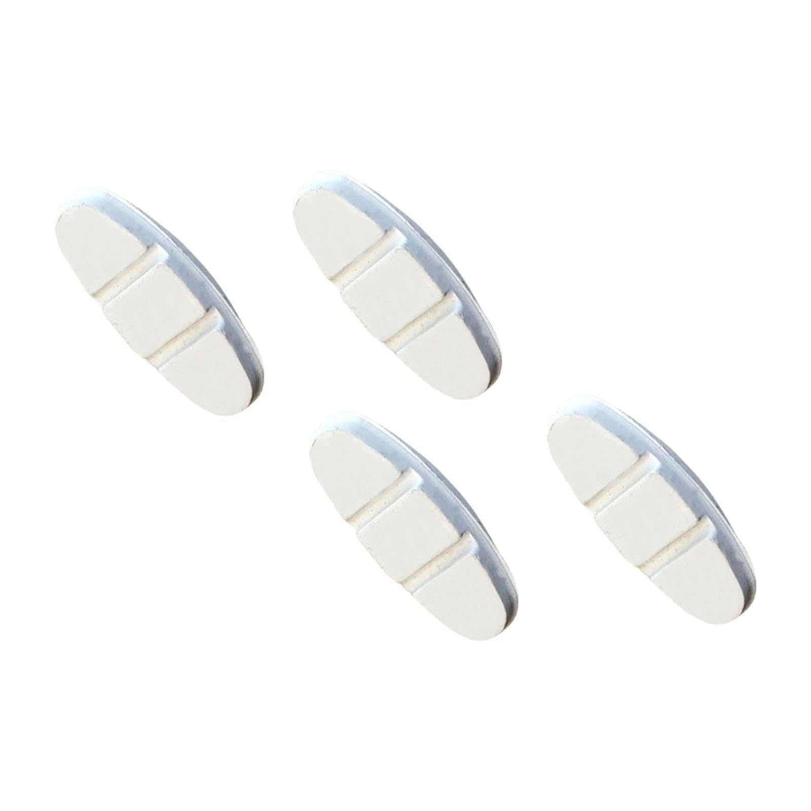 QSTDGVPW 4 Pack of Bicycle Brake Pads for Children's Bikes, White