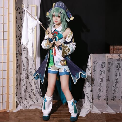 崩壊スターレイル　フォフォ コスプレ衣装　武器 ウィッグ無しセット 崩壊スターレイル フォフォ コスプレ衣装 武器 ウィッグ無し