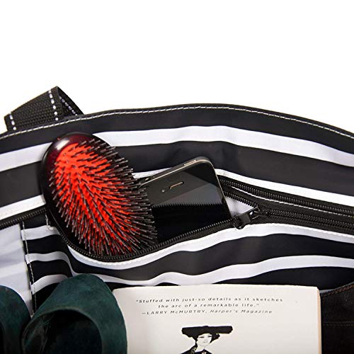 SCOUT Weekender Travel Bag, Lightweight Water-Resistant Travel Tote Bag or Beach Bag for Women in Fleetwood Black Pattern (Multiple Patterns Available)