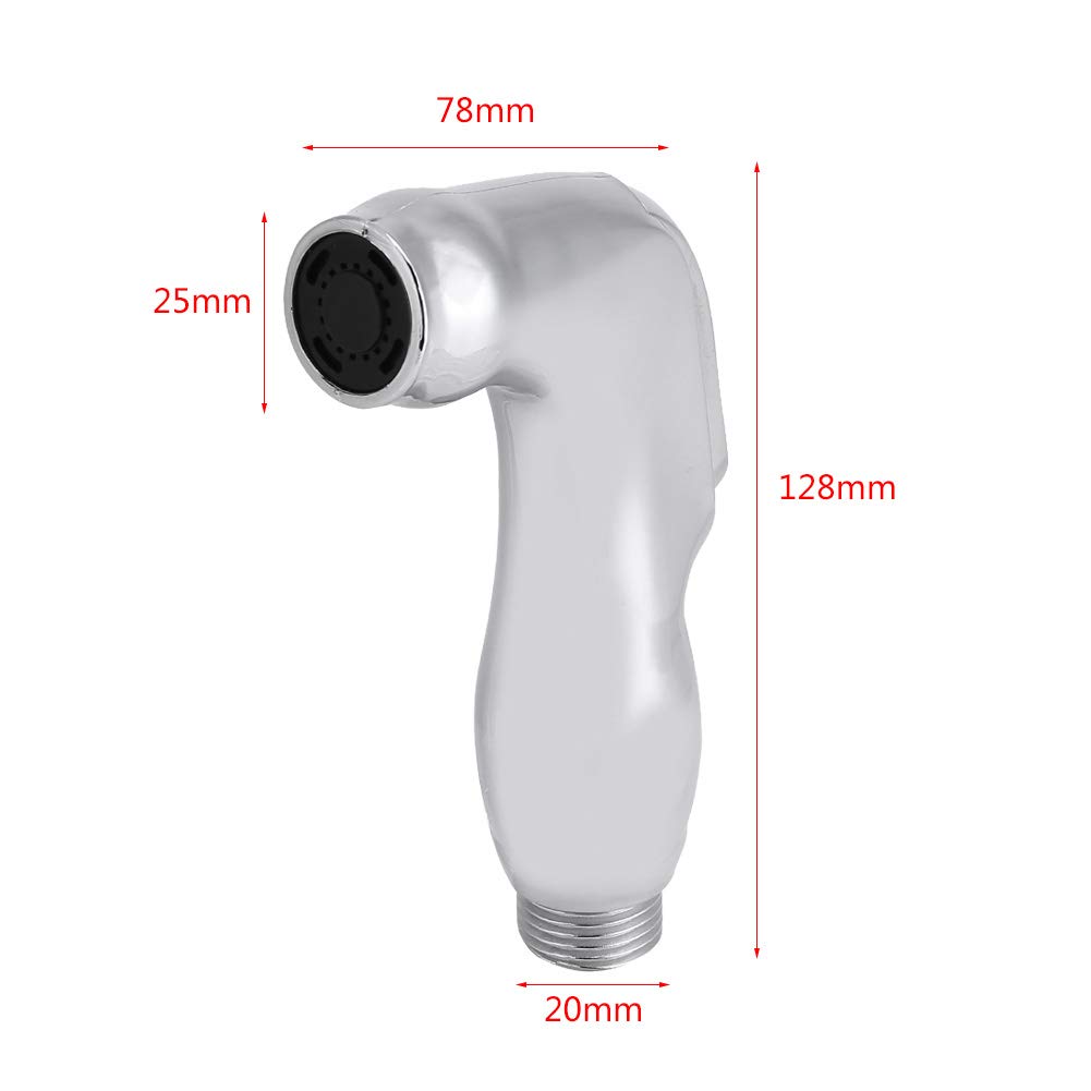 4 Piece Abs Handheld Bidet Sprayers Gun with Shower Jet Spray Toilet Hose Sprayer for Toilet Stainless Steel — view 2