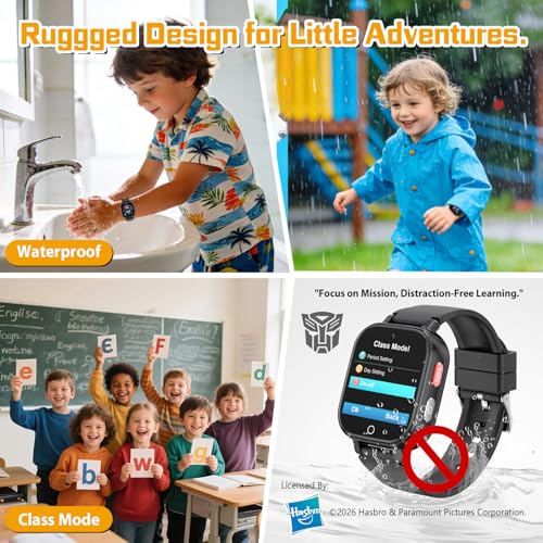 4G Kids Smart Watch with GPS Tracker for Boys Girls Video Call SOS Waterproof - image 4