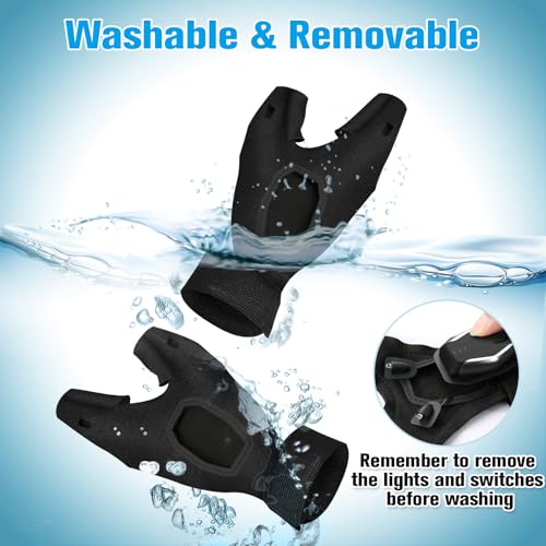 Christmas Stocking Stuffers for Men, Gifts for Men LED Flashlight Gloves | Anniversary Birthday Gifts for Men Dad, Mens Stocking Stuffers, White Elephant Gifts for Camping Essentials Cool Gadgets Tool - image 8