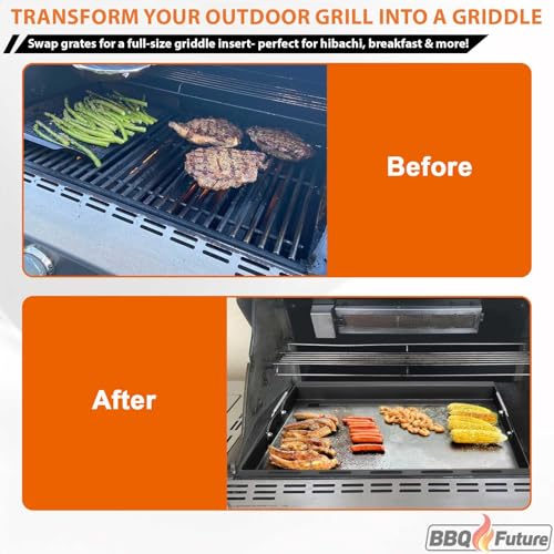 Image of Full Size Griddle Insert for Weber Summit 400 Series with Spatula Set