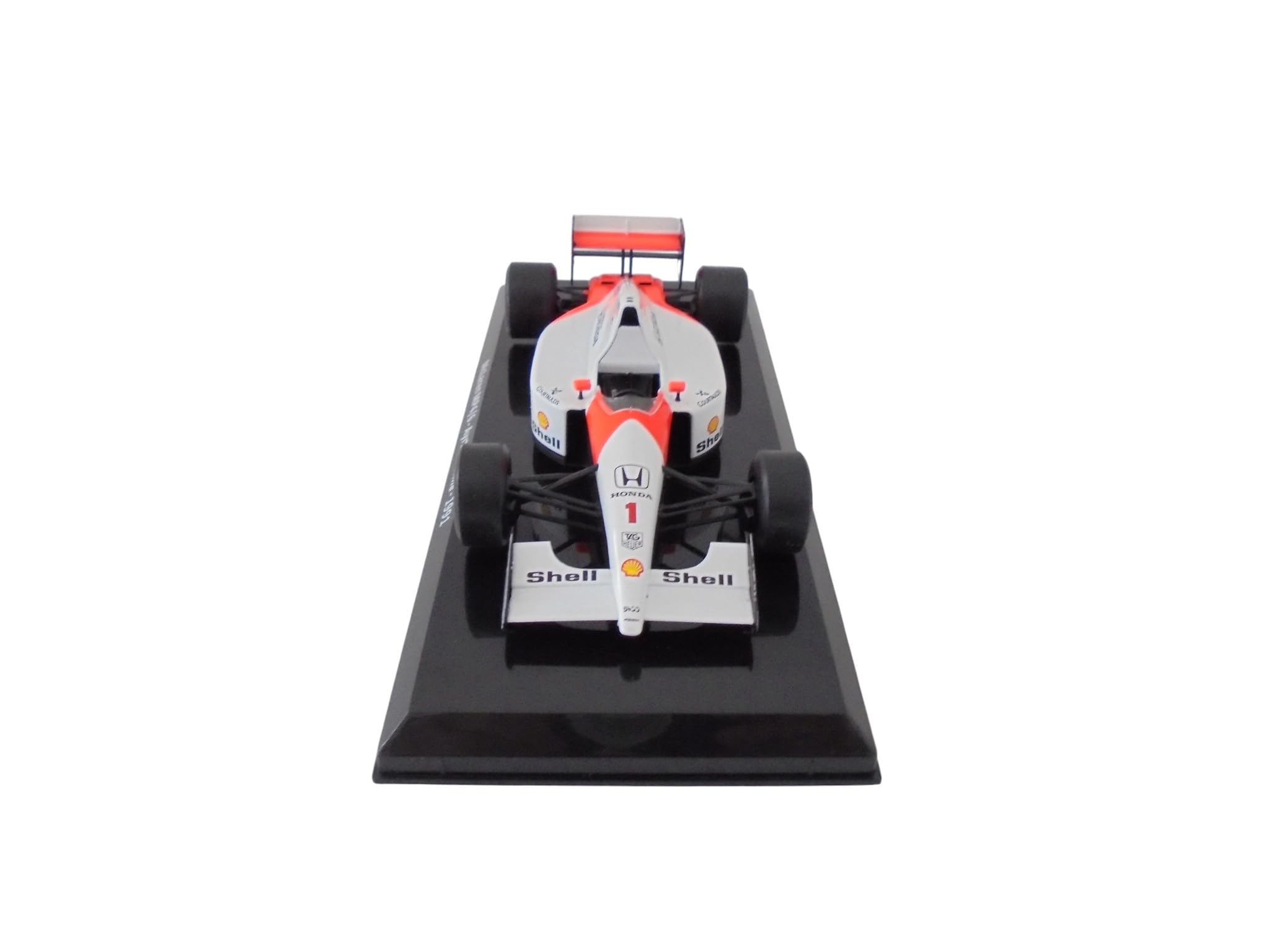 OPO 10 Voiture Formule 1 1/24 Compatible avec McLaren MP4/6#1 Ayrton Senna Champion du Monde 1991- OR095