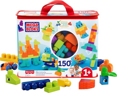 MEGA BLOKS First Builders Bigger Building Bag Toddler Blocks Toy