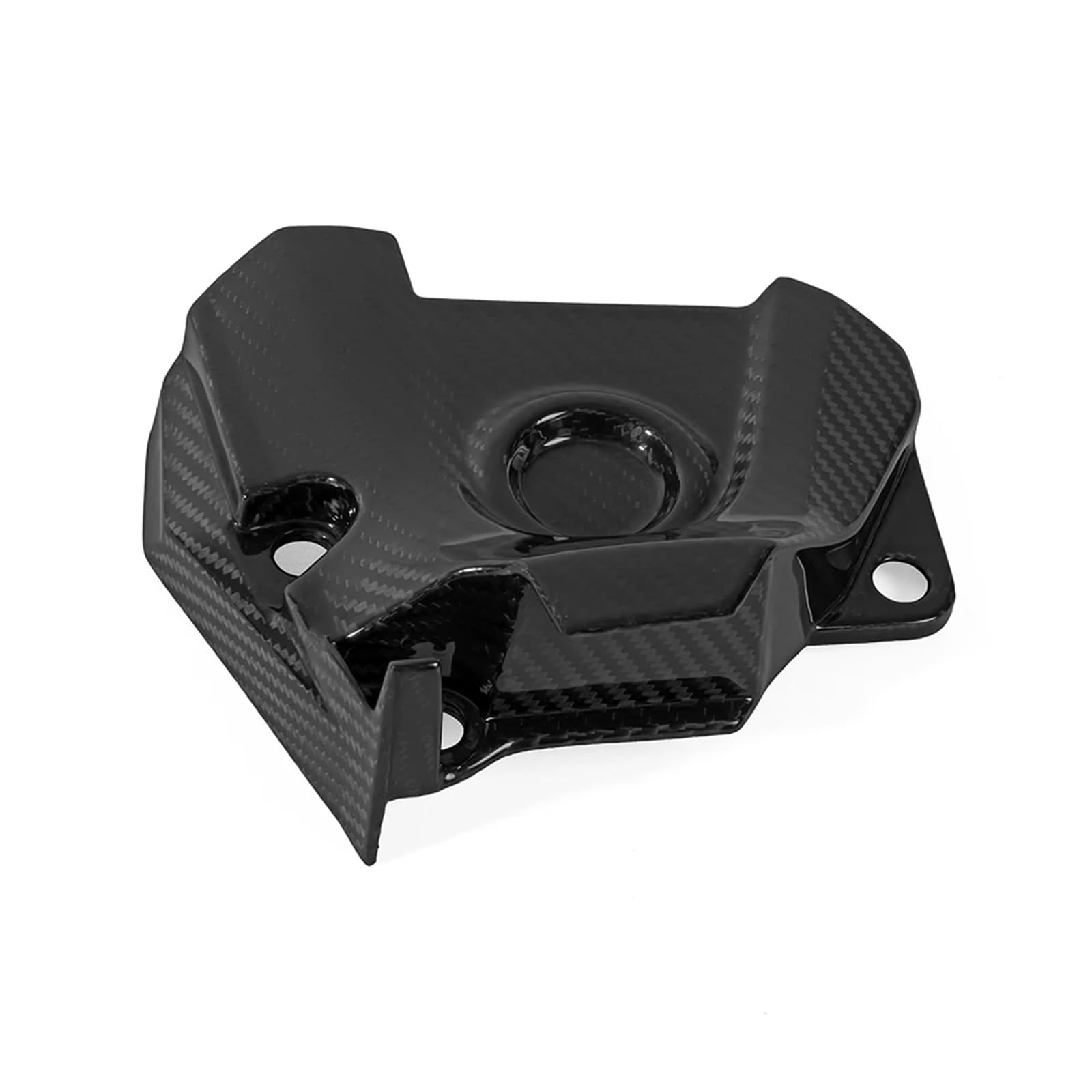Moto Pignone Protezione Copertura della carenatura catena del pignone motore in fibra di carbonio per moto adatta per YAMAHA MT09 FZ09 Tracer 900 2013-2019