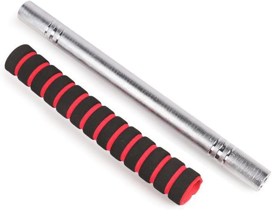 Dumbbell Connecting Rod 40Cm Threaded Dumbbell Coupler for Strength Training with Steel Construction
