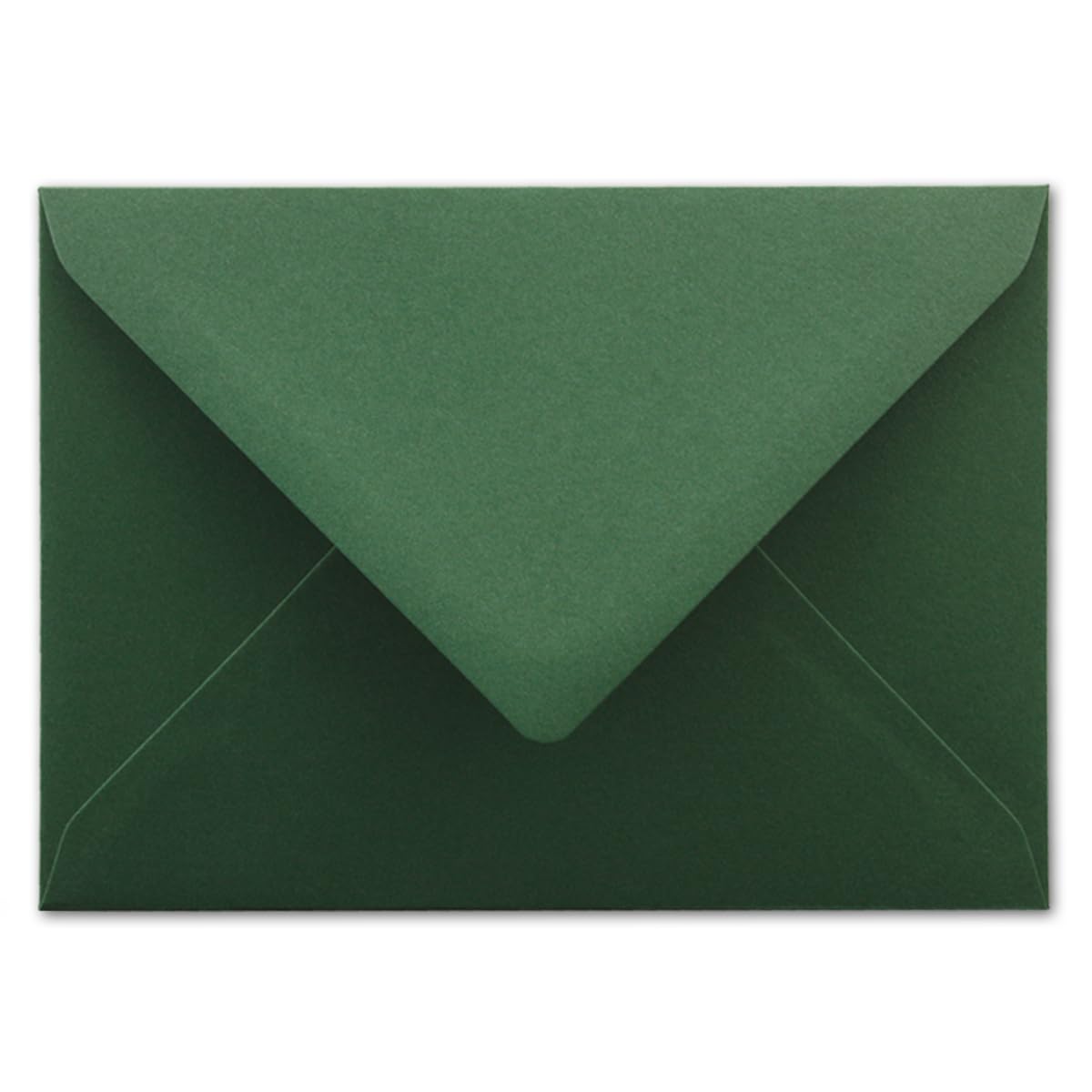 Lot de 100 enveloppes à lettre – Vert mousse – DIN C6 – 114 x 162 mm – Enveloppes avec collage humide sans fenêtre pour cartes de vœux et invitations FarbenFroh by GUSTAV NEUSER