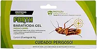 Forth Baraticida, Isca em Gel, Imidacloprid, Seringa, Bico Dosador, 10g