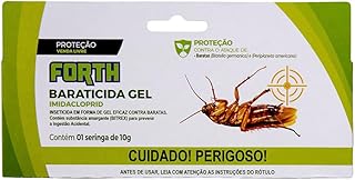 Forth Baraticida, Isca em Gel, Imidacloprid, Seringa, Bico Dosador, 10g