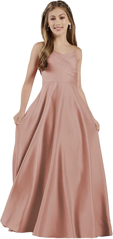 junior bridesmaid dresses dusty rose Amazon.com: Jirocum Girls's Long for Juniors Pleat Children Flower Girl Formal Wedding Party Dress,US Size12,Dusty Rose: Clothing, Shoes & Jewelry brown mix - bedroom - rustic - wood Size:One Size shoulder bodice and dance Elegant White Polka Dot