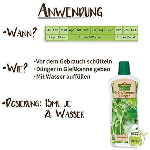 Bio Grnpflanzendnger und Palmendnger fr alle Zimmerpflanzen und Palmen  | intensives Blattgrn| vegan, aus rein pflanzlichen Rohstoffen | biologisch  GRTNERN Gtesiegel : Amazon.de: Garten