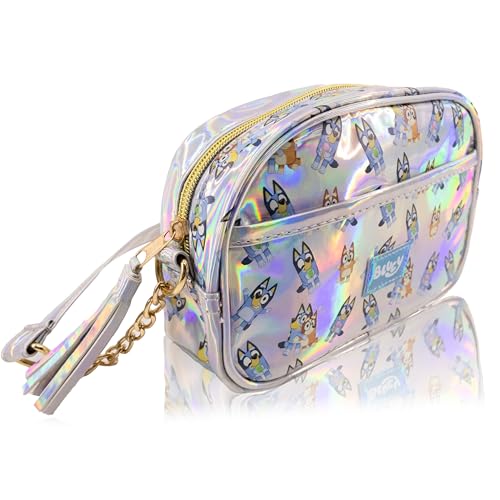 Fast Forward Bluey Purse Crossbody Handbag for Women | Bluey Metallic Vinyl Women's Shoulder Handbag | Bluey Accessories for Girls2