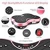 PINKWAY Vibration Platform Machine Whole Body Shaker Exercise Massager Fitness Workout Vibration Bluetooth Plate Home…