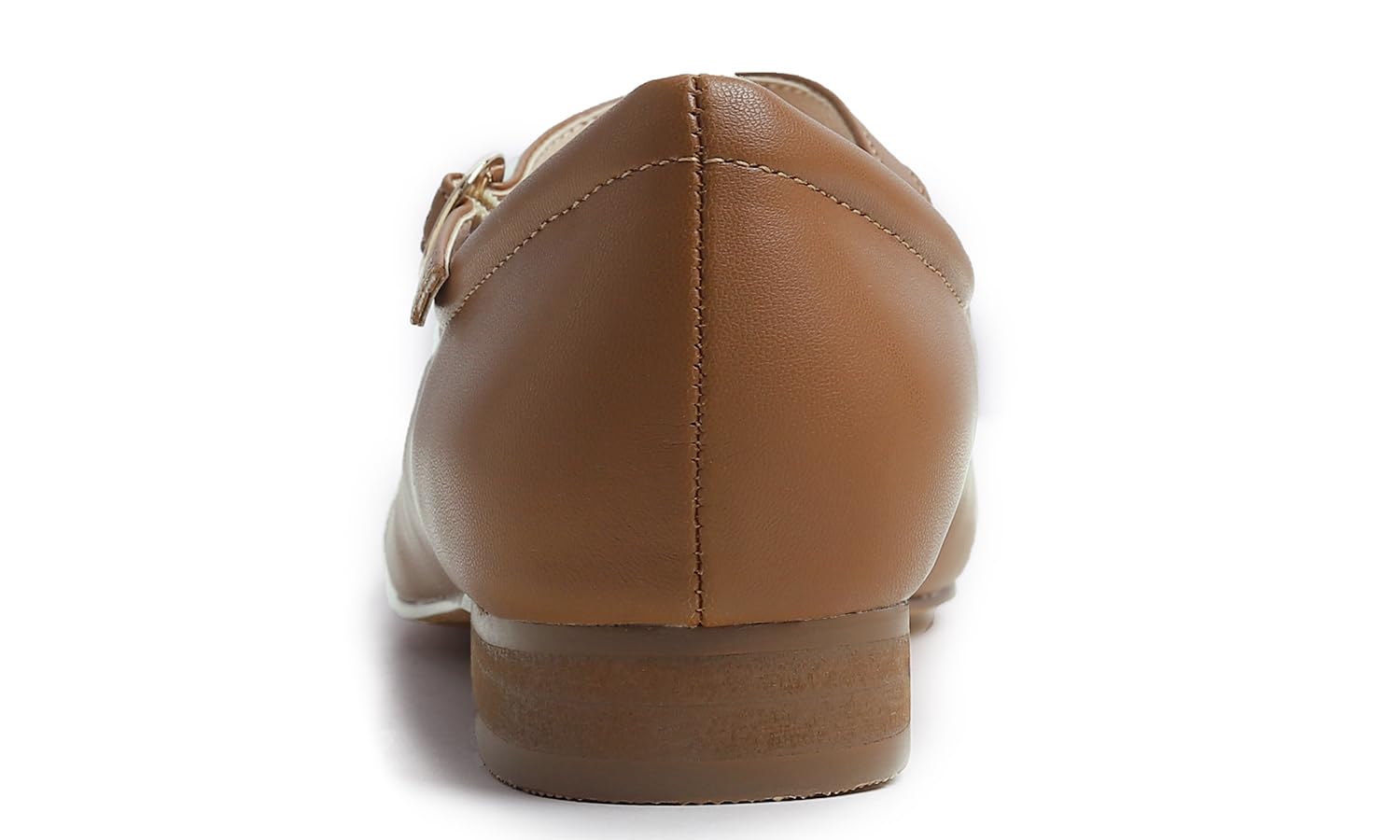 Feversole Women's Square Mary Jane Fashion，Dames élégantes Chaussures décontractées Ballet Plat Bout carré Confortable Marche Quotidienne Mary Jane Chaussures de Mode