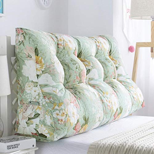 SMBYLL Sofá Cama Grande cojín Triangular, Tridimensional Tatami diván Respaldo, Amortiguador Trasero Doble Lectura Suave Bolsa de lecho de Soporte Volver Sofá de Vuelta