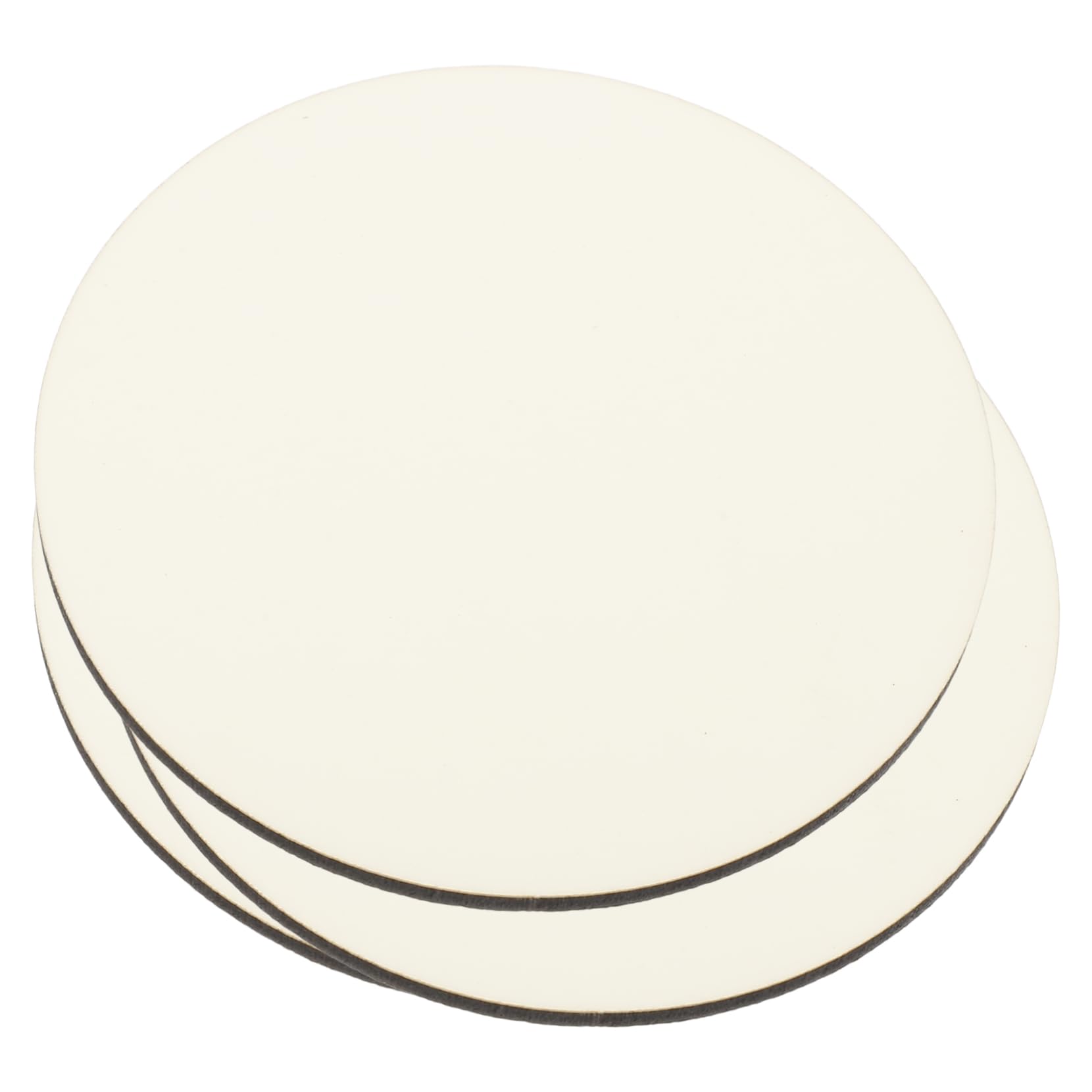 ERINGOGO Wooden DIY Cup Coasters Blanks Sublimation Ink Non-Slip Car Mat Coasters Set for Kitchen