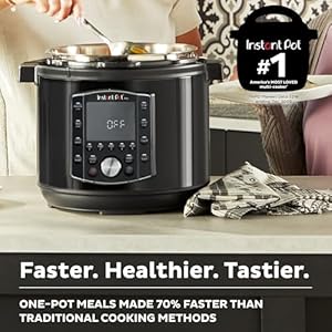 Instant Pot Pro 10-in-1 Pressure Cooker, Slow Cooker, Rice/Grain Cooker, Steamer, Sauté, Sous Vide, Yogurt Maker, Sterilizer, and Warmer, Includes App With Over 800 Recipes, Black, 6 Quart Instant Pot Pro 10 in 1 Pressure Cooker Slow Cooker RiceGrain Cooker Steamer Saute Sous Vide Yogurt Maker Sterilizer and Warmer Includes App With Over 800 Recipes Black 6 Quart