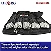 LEKARO-45LB-Adjustable-Weighted-Vest-Set-with-Arm-Weights-and-Leg-Weights-Weight-Training-Workout-Sut-Fitness-Boxing-Jacket-Wrist-Weights-Ankle-Weights-Including-Weights-100-steel-plates Adjustable Weighted Vest Set with Arm Weights and Leg Weights, Weight Training Workout Set, Weights Jacket & Wrist Weights & Ankle Weights (Including Weights: 96-100 Steel Plates)