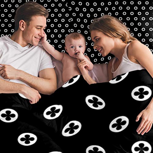 Newzone Black White Polka Dot Pattern Bedding Set Full 3 Pieces Duvet Cover Set With 1 Duvet Cover 2 Pillowcases Comforter Cover For Kids And Teens #TOP2