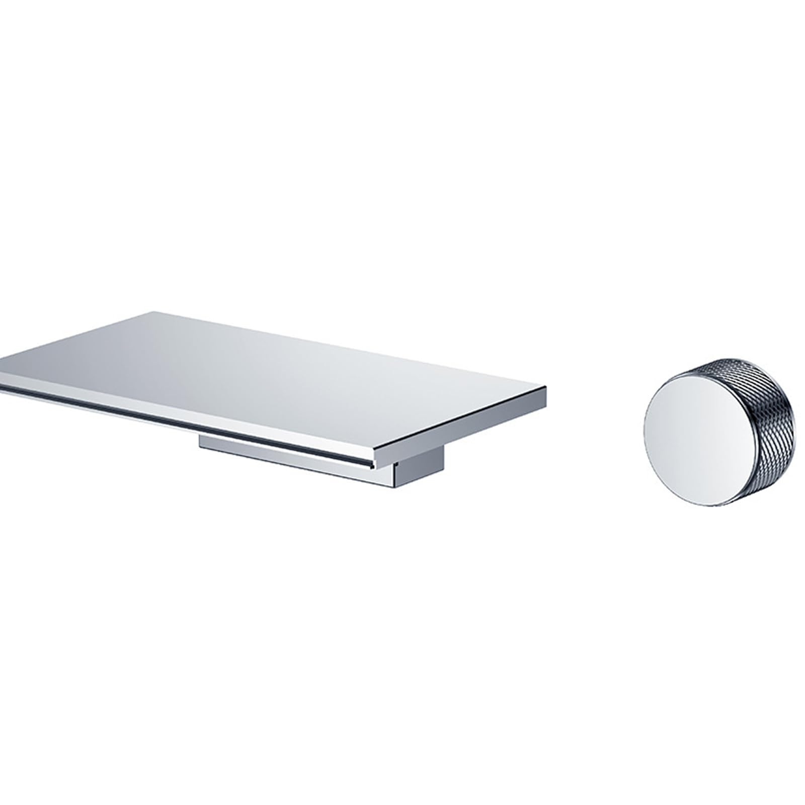 Mitigeur cascade blanc laiton pour robinet de cuisine et lavabo