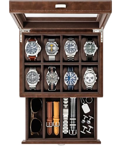 8 Watch Box Organizer for Men