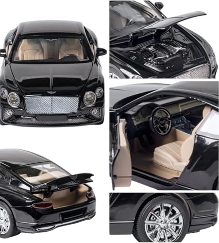 Image of Magicwand 1:32 Scale Die-Cast Metal Bentlley Car with Openable Doors,Pull Back Action,Blinking Lights【Pack of 1】【Colors as Per Stock】