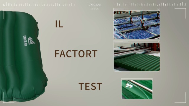 Materassino Gonfiabile Da Campeggio Unigear Camfy P3 - Spessore 7.6 Cm, R-valore 2, Impermeabile, Per 3 Stagioni