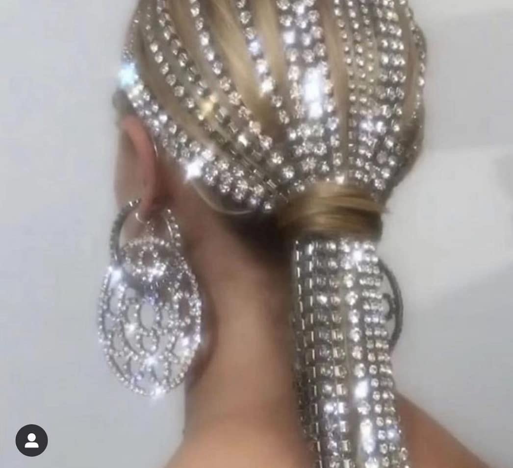 Chaîne De Strass à Coudre – Rouleau De 1 Yard, Strass SS18 4.4mm, Base Dorée Claire