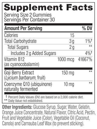 Olly Extra Strength Energy Gummies