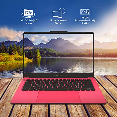 Image of AVITA LIBER V14 NS14A8INW561-CRA 14-inch Laptop (AMD R7-3700U /8GB /512GB SSD /FHD /Windows 10 Home /Radeon RX Vega 10 Graphics / 1.25KG),Charming Red