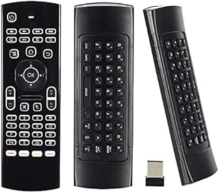 CHUNGHOP Air Mouse 2.4GB Mini Wireless Keyboard Backlight Remote Multifunctional W Infrared Learning Air Control for Android Smart TV Box, 3-Gyro and 3-Gsensor, G Box HTPC Mini PC,PS3/4 Xbox 360