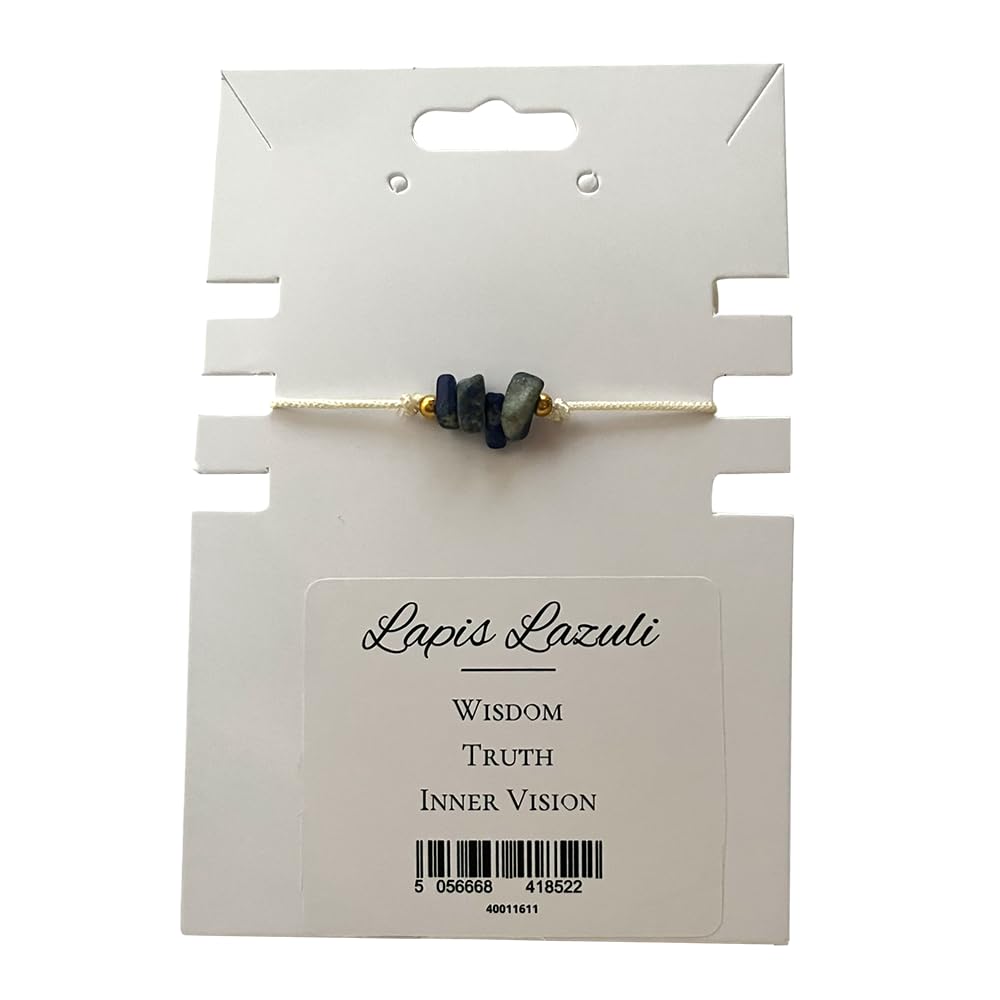 VIE Gemchips Wristlet, Lapis Lazuli