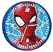 Kids Licensing | Horloge Murale Spiderman | Montre pour Enfants | Analogique | Multicolore | Apprendre Les Heures | 25 cm de diamètre | Installation Facile | Fonctionne avec des Piles AA