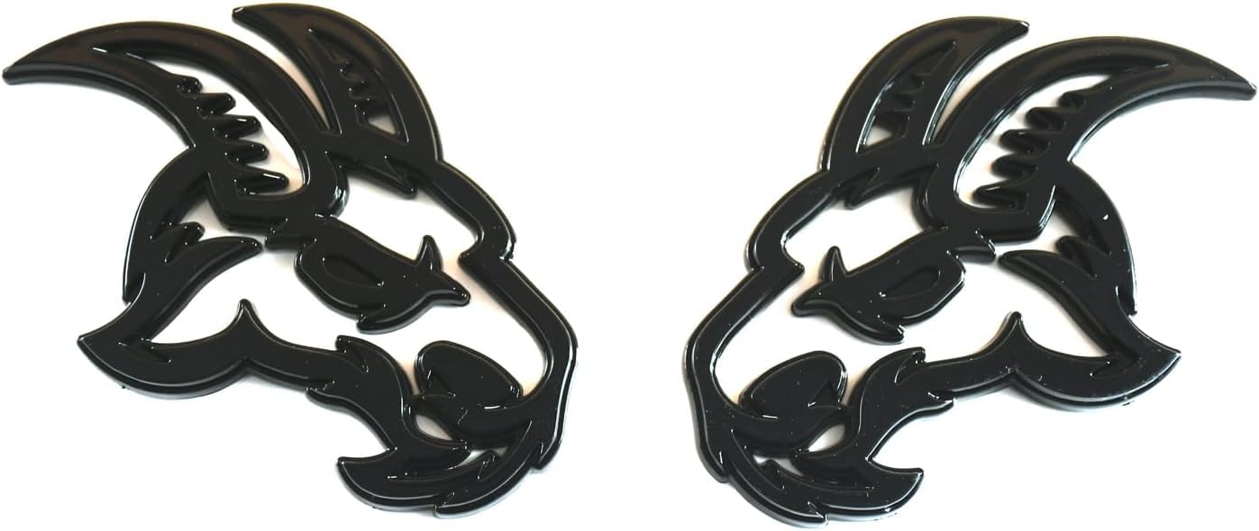 Insignia Hellcat para cabeza derecha e izquierda Ram 1500 2500 par 7