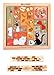 ensky Studio Ghibli Kiki la Petite sorcière,Jiji Chat Noir en Bois Tile Puzzles