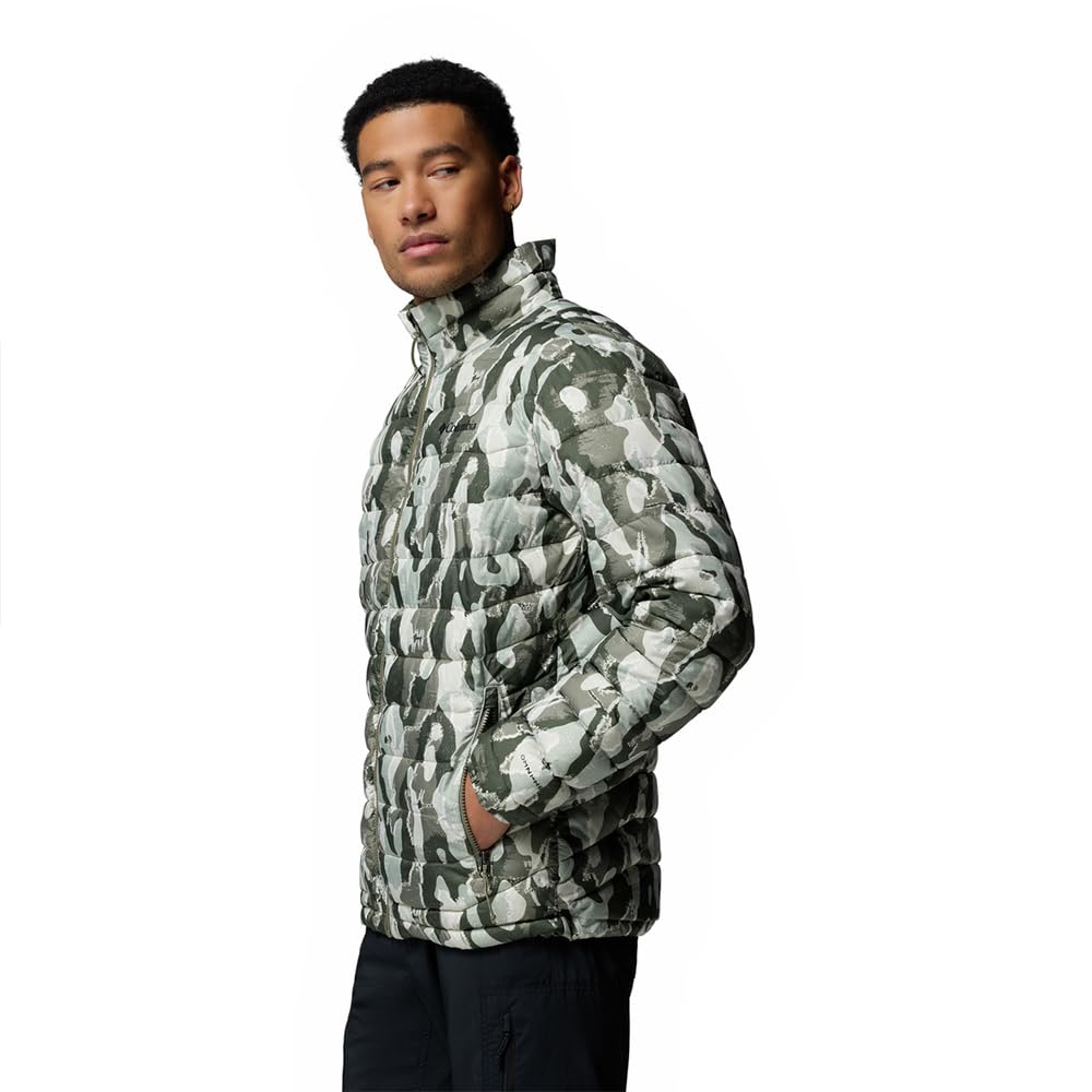 Columbia Powder Lite 2 Chaqueta Estampada Chaqueta acolchada Hombre (Pack de 1)