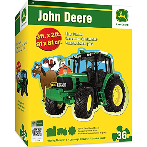 MasterPieces Floor 36 Puzzle Puzzles Collection - Plowing Through 36 Piece Jigsaw Puzzle MasterPieces Floor 36 Puzzle Puzzles Collection - Plowing Through 36 Piece Jigsaw Puzzle