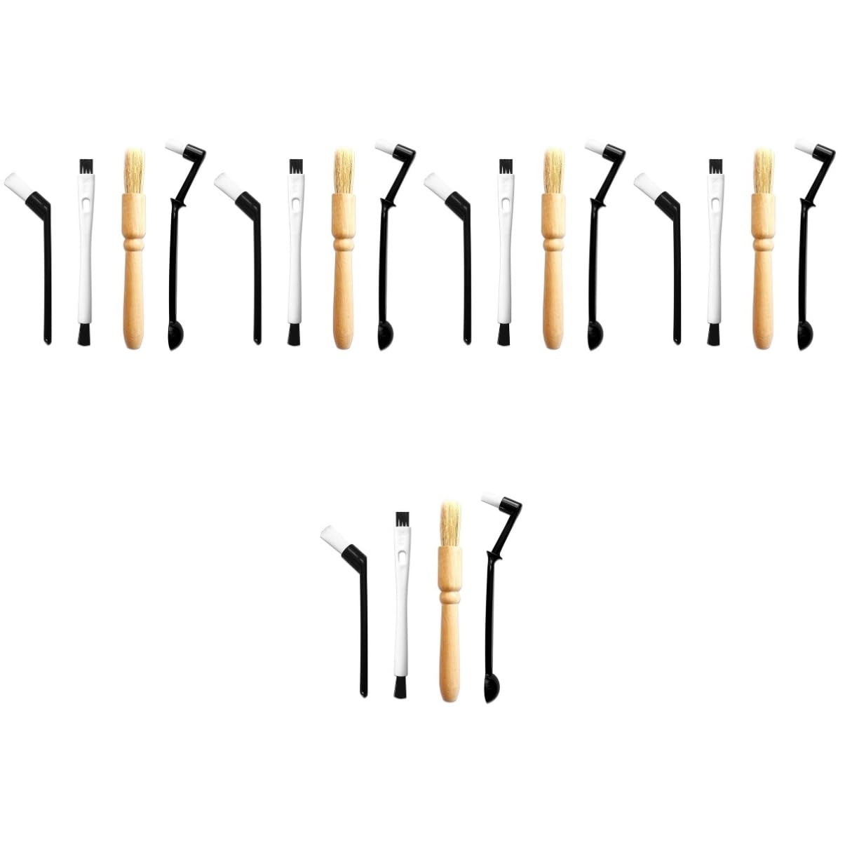 PRETYZOOM 5 Juegos Kit De Cepillos Para Café Limpiador De Tazas Fabricante Limpiador De Gel Alambre Para Limpieza Cepillo De Limpieza De Café En Polvo Limpiador De Café El Plastico 4 Uds * 5