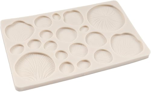 Miniatura 6 de QDMOLDS Moldes de hongos para fondant, moldes de silicona para hongos, molde de chocolate para decoración de pasteles, decoración de cupcakes, pasta