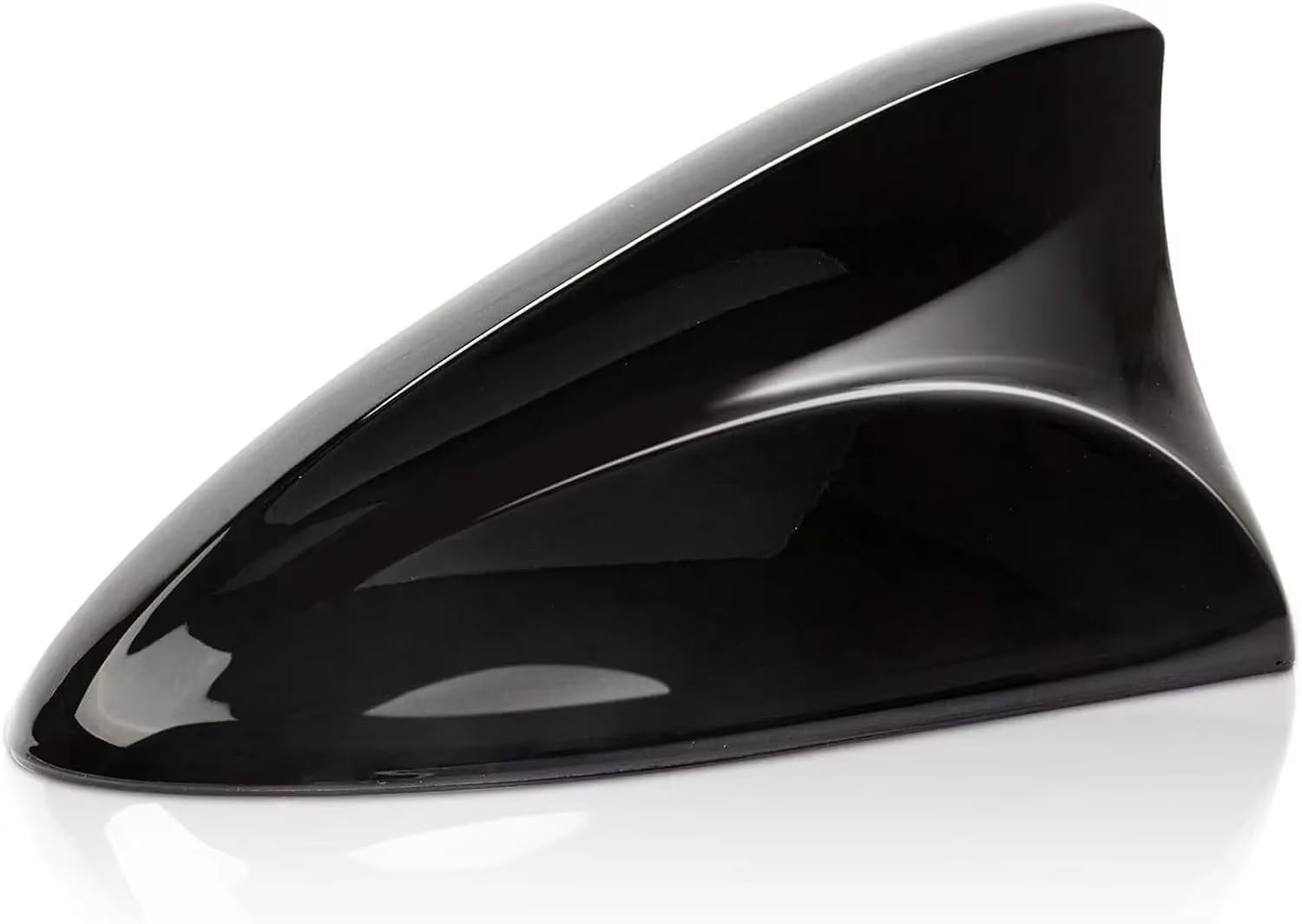 ONEMAJI Car Shark Fin Antenna for MG MGS6 EV Trophy 2025 2026, Waterproof Car Roof Aerial Base Decoration with Signal Radio Signal Amplifier 1 Piece,Black