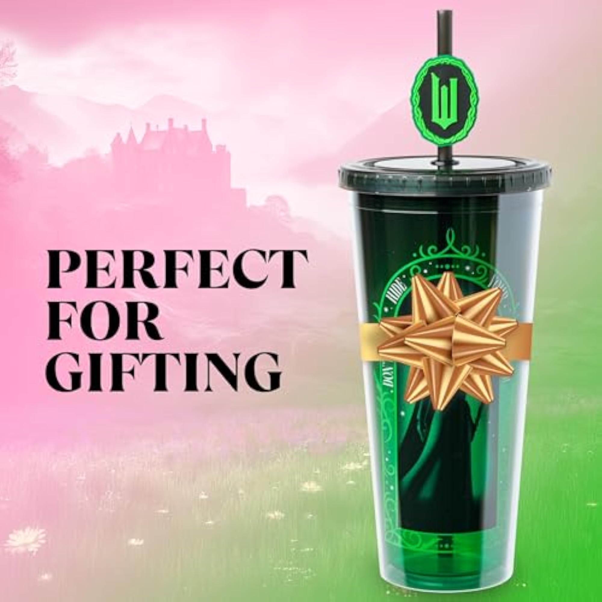 Universal Wicked Magic Quote Plastic Cold Cup, 24oz