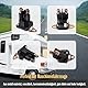 HISports Magnetschalter Anlasser,12 V Magnetschalter Passt für Trombetta 93265-9 93265WR，Magnetschalter，Magnetschalter rasentraktor 435-700 1812-1221-211 854-1221-2101