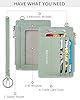 BOSTANTEN Geldbörse Damen Klein, PU Leder Kreditkartenetui RFID Schutz Geldbeutel Damen Kartenetui mit Münzfach, Mini Frauen Portemonnaie Kartenhalter Slim Wallet(Hellgrün) #3