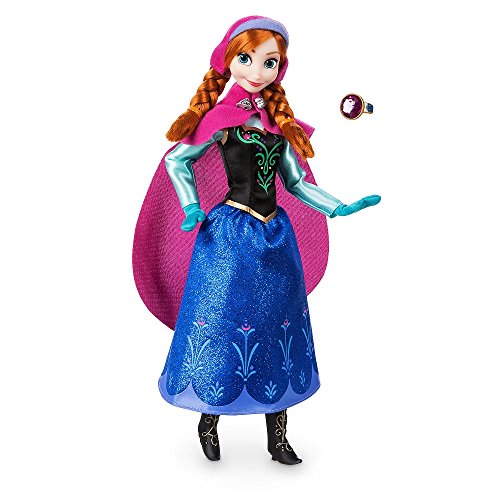 Disney Store Anna Classic Doll with Ring - Frozen - 11 1/2'' 2018 Version