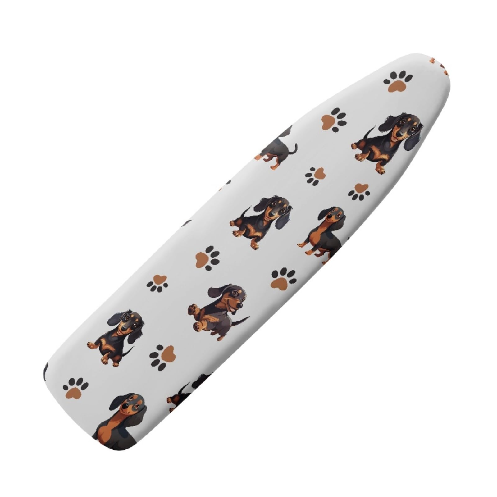 Ironing Board Covers 135 x 45 White Black Dog Iron Board Covers