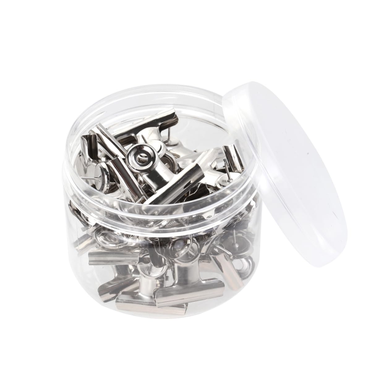 SHINEOFI 60 Piezas Clips De Carpetas Financieras Grandes Abrazaderas De Papel Rieles Clips De Carpeta De Imagen Clips Metálicos Para Papel Abrazaderas De Papel De Archivo Oro Rosa